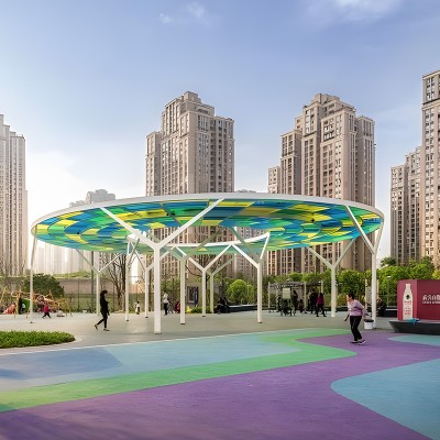不锈钢艺术镂空景观雕塑廊架户外小品摆件