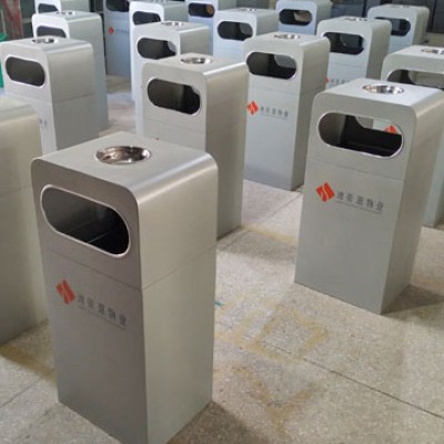 商场购物中心不锈钢垃圾桶