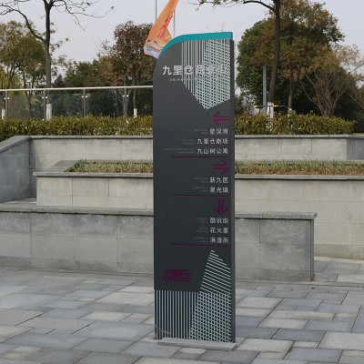 不锈钢户外标识牌广告导视牌