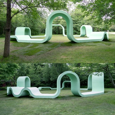 不锈钢异形景观坐凳公园林广场景区玻璃钢艺术座椅