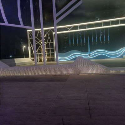 GRC透光混凝土UHPC异形座椅