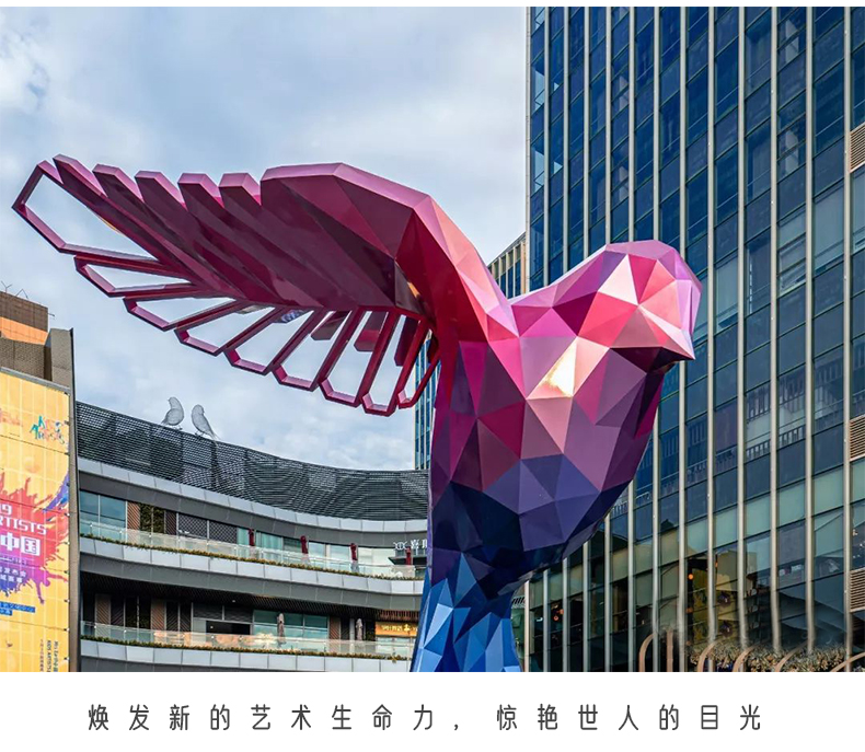 户外大型动物商业美陈城市不锈钢景观园林摆件 户外大型动物商业美陈城市不锈钢景观园林摆件