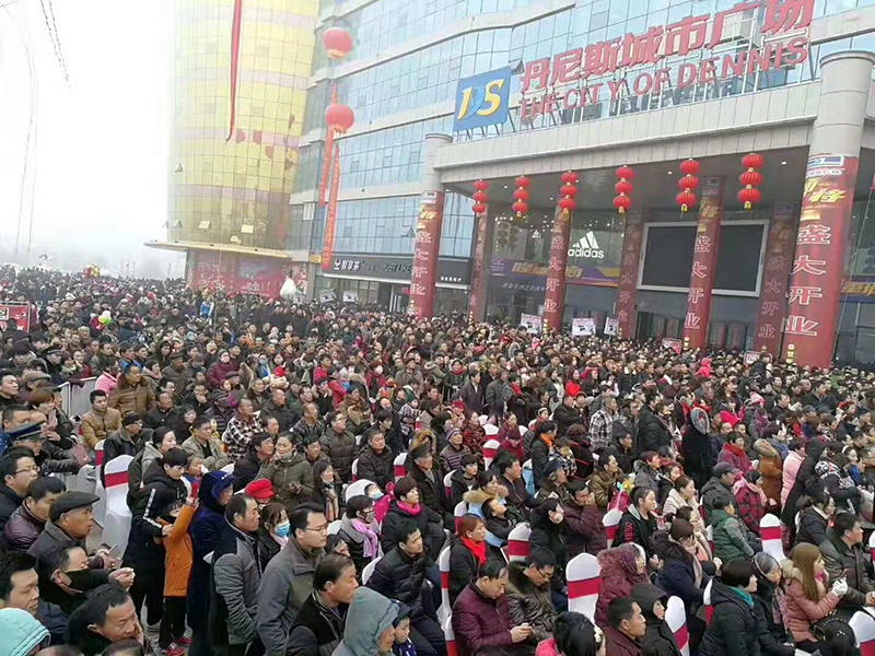 107豫东水城雎县-丹尼斯城市广场DP美陈制作