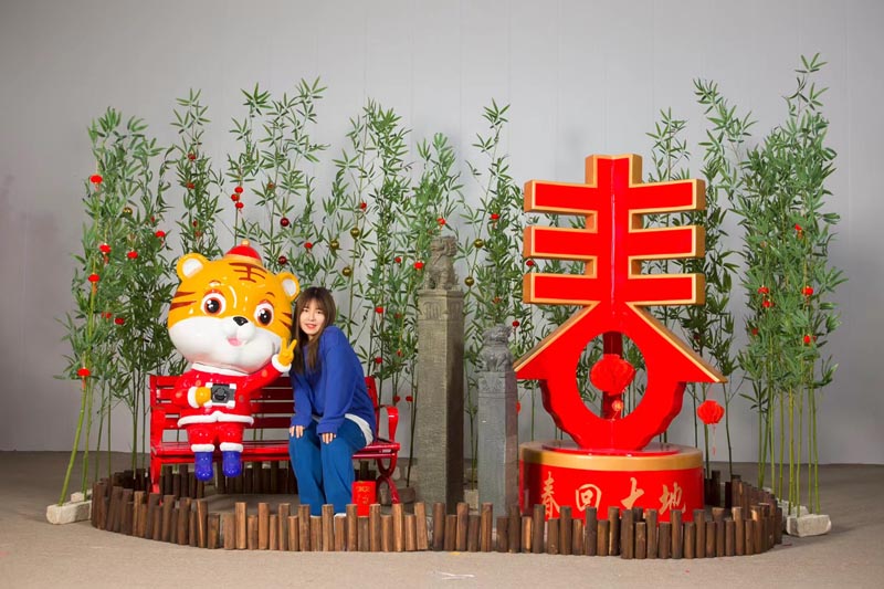 2022年虎年商业美陈玻璃钢雕塑DP点 2022年虎年商业美陈玻璃钢雕塑DP点