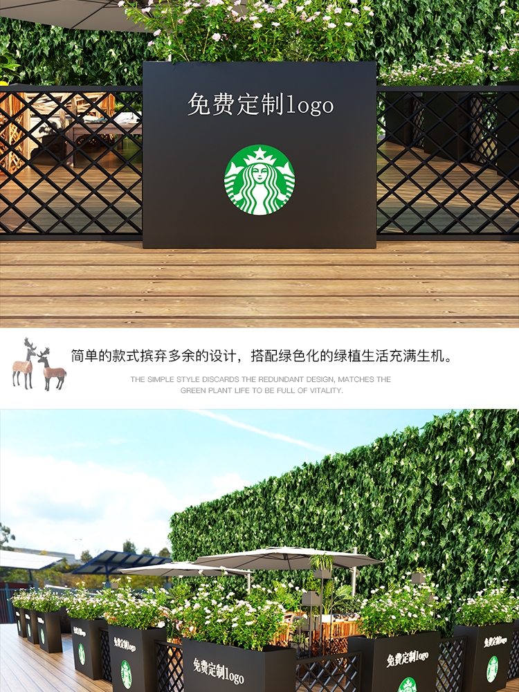 不锈钢铁艺商业街市政景观花箱 不锈钢铁艺商业街市政景观花箱