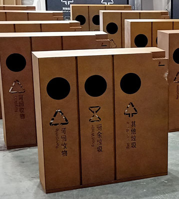 不锈钢四分类垃圾桶商场小区公园果皮箱 不锈钢四分类垃圾桶商场小区公园果皮箱