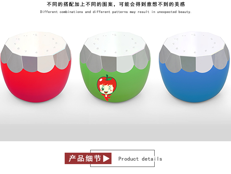 不锈钢抽象苹果造型异形景观创意坐凳 不锈钢抽象苹果造型异形景观创意坐凳