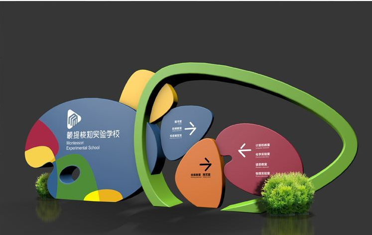 不锈钢卡通艺术造型精神堡垒创意美陈景观户外标识牌 不锈钢卡通艺术造型精神堡垒创意美陈景观户外标识牌