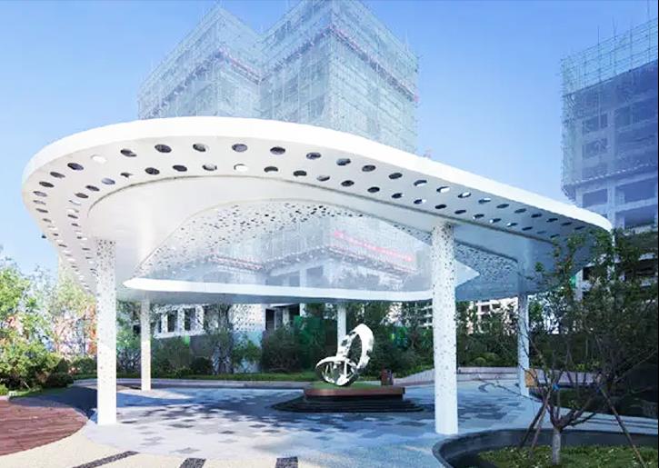 不锈钢廊架雕塑异形金属休闲凉亭 不锈钢廊架雕塑异形金属休闲凉亭