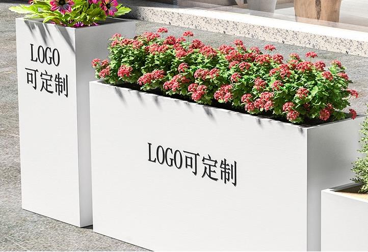 不锈钢长方形花箱户外景观市政街区花箱 不锈钢长方形花箱户外景观市政街区花箱