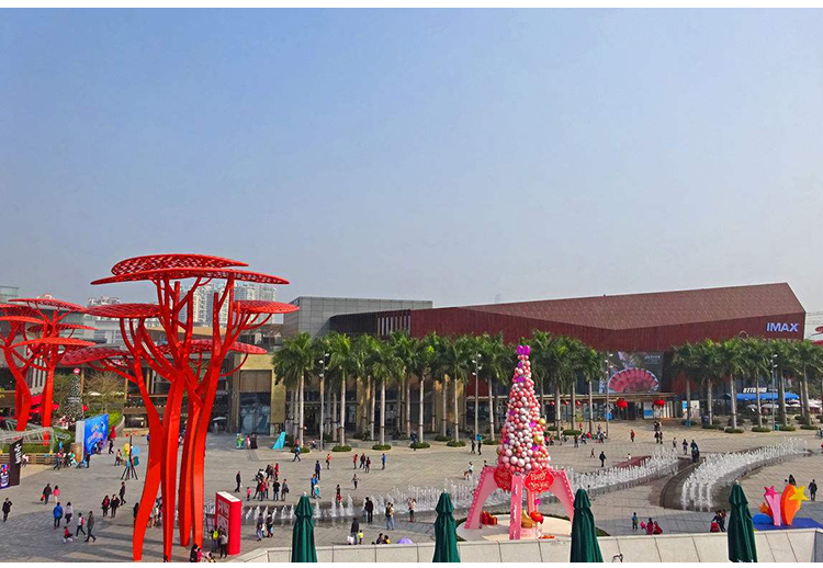 不锈钢红树雕塑大型景观金属园林广场摆件