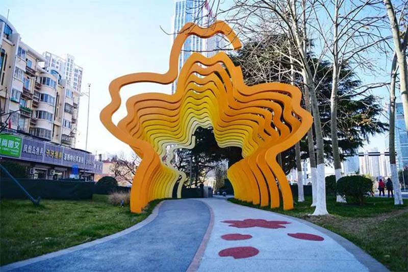 蝶恋花城市客厅景观园林雕塑摆件 蝶恋花城市客厅景观园林雕塑摆件