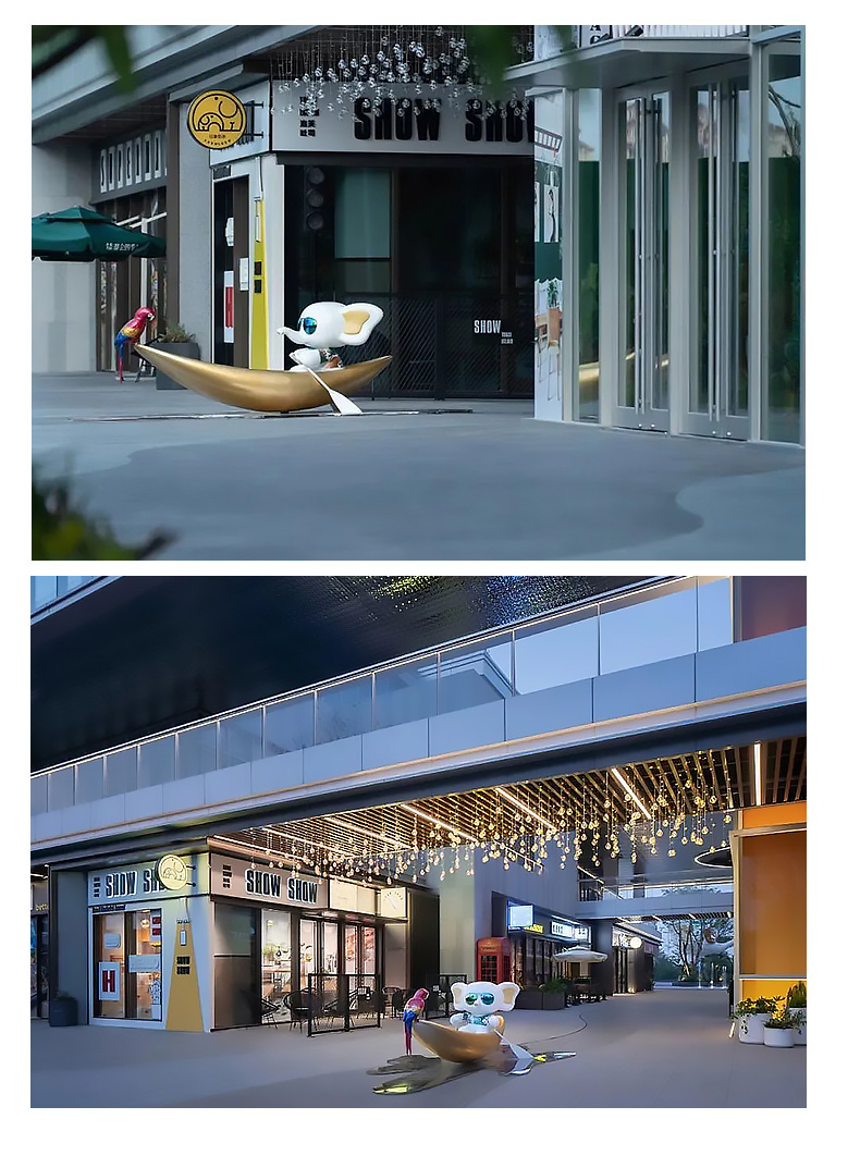 玻璃钢景观大象雕塑户外园林街区广场动物摆件 玻璃钢景观大象雕塑户外园林街区广场动物摆件