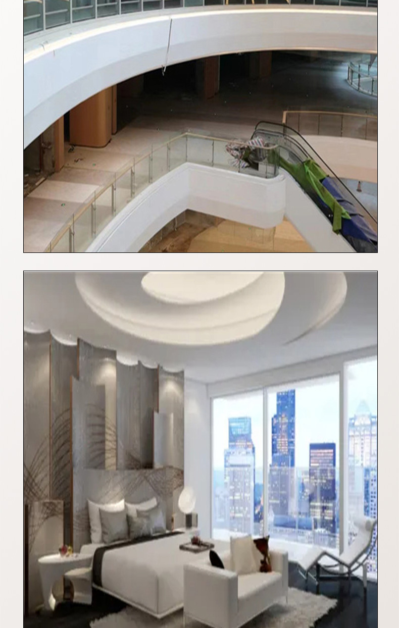 GRG石膏美陈景观造型走廊屋顶异形装饰 GRG石膏美陈景观造型走廊屋顶异形装饰