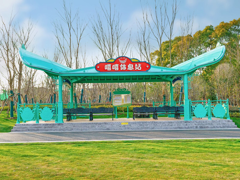 不锈钢异形廊架创意景观凉亭景区小镇雕塑 不锈钢异形廊架创意景观凉亭景区小镇雕塑